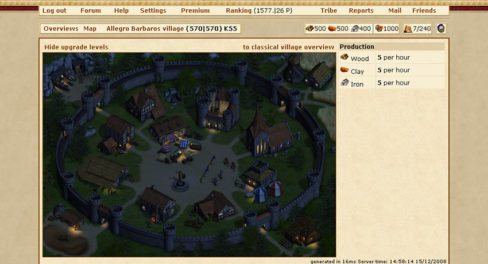 Tribal Wars 2 - Strategy browser games